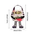 Clearance Ghost Halloween Candy Bag Reusable NonWoven Tote Bags Candy