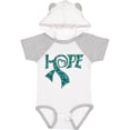thumbnail image 3 of Inktastic Hope- Teal Ribbon for Awareness of Ovarian Cancer Boys or Girls Baby Bodysuit, 3 of 5