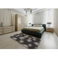 thumbnail image 5 of Ahgly Company Machine Washable Indoor Rectangle Transitional Midnight Gray Area Rugs, 8' x 12', 5 of 7