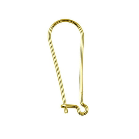FG-110-53MM 18K Gold Overlay Kidney Shape Elegant Clean Wire Simply The Best Stylish (Best Way To Clean Kidneys)