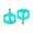 cyan, variant on Mosiee Lightweight Nylon Bike Pedals: Durability, Anti-Slip, Wide Fit 1 Pair Orange