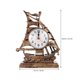 thumbnail image 2 of Reloj Despertador Velero Mesa Escritorio Vintage Modelo Retro Adorno Relojes Figura Náutica Barco Mesilla De Noche Silencioso Decoración Escritorio, 2 of 6