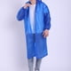thumbnail image 5 of EeaseMX Impermeable al aire libre reutilizable EVA azul oscuro Poncho de lluvia de moda con capucha y mangas Ropa impermeable para adultos Hombres Mujeres, 5 of 7