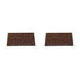 thumbnail image 2 of Wosthever Moldes de Fondant para hornear, 26 letras en inglés, molde en relieve, herramientas de decoración de pasteles, manualidades, Café 2Conjunto, 2 of 6
