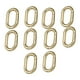 thumbnail image 3 of 10 Anillos Ovalados con Resorte, Clip de Resorte, Mosquetón Ovalado, Accesorio para Manualidades, Resorte de 25 mm Oro, 3 of 7