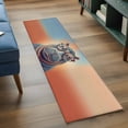 thumbnail image 3 of Runner Rug 2 x 6 Ft, Orange Blue Hippocampus Washable Non-Slip Floor Mat for Kitchen Hallway/Entryway, Funny Animals Modern Art Long Kitchen Runner Area Rugs for Living Room, Low-Profile, 3 of 8