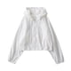 thumbnail image 1 of Chaquetas y abrigos casuales de manga larga sin capucha para mujer, ropa de trabajo con bolsillos, diseño de color liso, cordón ajustable en el bajo, chaqueta con protección solar, chaqueta con capuch, 1 of 2