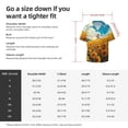 thumbnail image 5 of Pofeuu Clear Sky Sunflower Print Mens Casual Short Sleeve Shirts Beach Summer Spread Collar Pocket Tops Men's Casual Short-sleeved Shirt-Large, 5 of 5
