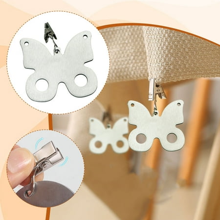 

BMForward Thickened Table Clip Creative Star Flower Shape Tablecloth Pendant Tablecloth Clip