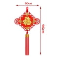thumbnail image 2 of Nudo chino, amuleto de la suerte del Feng Shui chino, nudo misterioso con colgante de amuleto de la suerte A, 2 of 5