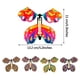 thumbnail image 5 of 5PCS Flying Butterfly Wind Up Toys Rubber Band Powered Romantic, 5 of 5