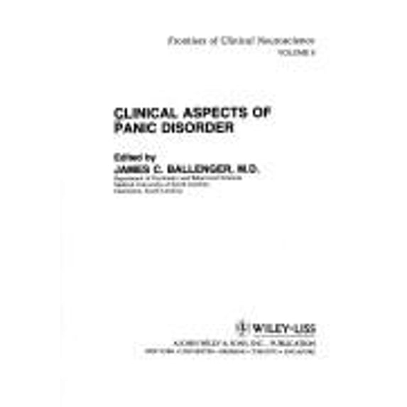 Pre-Owned Clinical Aspects of Panic Disorder (Hardcover) 9780471566946