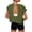 Army Green, variant on Womens Short Sleeve Backless Tops Round Neck Open Back Design Casual Summer Blouse for Outdoor Outing and Sexy Casual Date Night Party