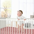 thumbnail image 4 of Sweet Jojo Designs Diamond Tuft Mauve Pink Ivory Off White Fitted Crib Sheet, 4 of 6