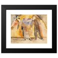 thumbnail image 2 of Charles Demuth 24x20 Black Modern Framed Museum Art Print Titled - In Vaudeville, Woman and Man on Stage (1917), 2 of 5