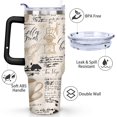thumbnail image 3 of Coffee 40 OZ Tumbler Cup with Lid and Straw for Water Iced Tea Coffee Smoothie and More, 3 of 7