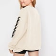 thumbnail image 5 of Mercatoo Baseball Sweatshirts for Teen Girls 𝐏reppy Sweatshirt Long Sleeve Crewneck Pullover Tops School 𝐀thletic Ho𝐨dies, 5 of 7