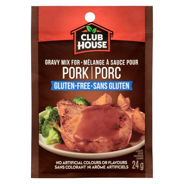 Club House, mélange de sauce sèche / assaisonnement / marinade, sauce de porc, sans gluten 24 g