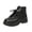 Black, variant on Chunky Platform Winter Boots Cold Weather Travel, Lace Up High Top Footwear Music Festival Outfits, Comfortable Sporty Street Shoes Autumn Outdoor Walking, Daily City Commute, Black 6