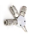 thumbnail image 3 of Auspicious-pneumatic Connector, Quick Air Connector 3 Way Quick Connector Adapter For Air Hose With 1/4'' F-npt Thread, 3 of 5