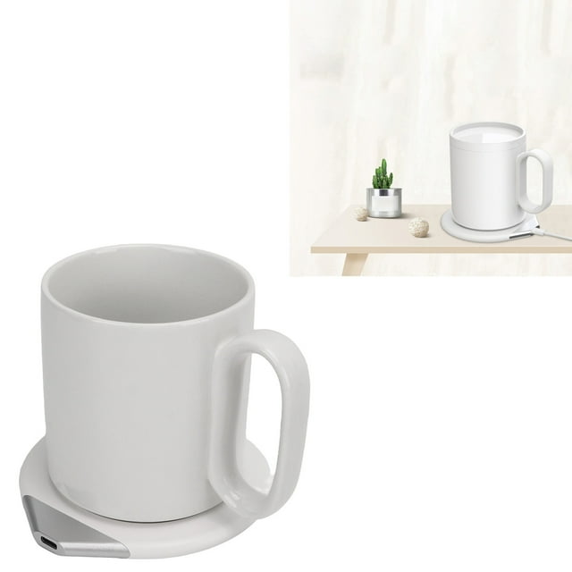 350Ml Electric Cup Warmer Smart Heater Coffee Thermostat Cup Desk Coffee Cup Warmer Parts Accessories