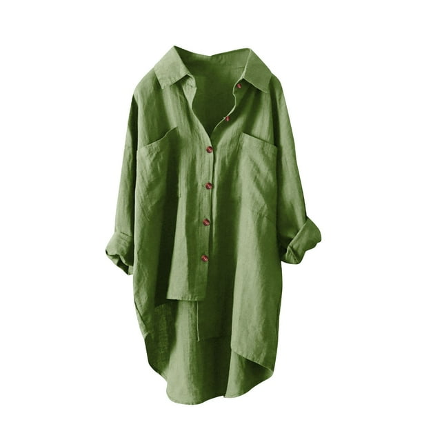 Camisa sin mangas con doble bolsillo y botones para mujer, cómoda para la oficina, los negocios y el aire libre, disponible en varias tallas