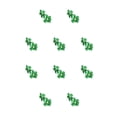 thumbnail image 1 of Pendientes de perlas Qarigey Flores Verde 10piezas, 1 of 3