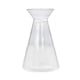thumbnail image 3 of Florero de cristal, macetero, decoraciones modernas, florero seco, florero decorativo para vacaciones, sala de estar, accesorios de ramo interior Claro, 3 of 8