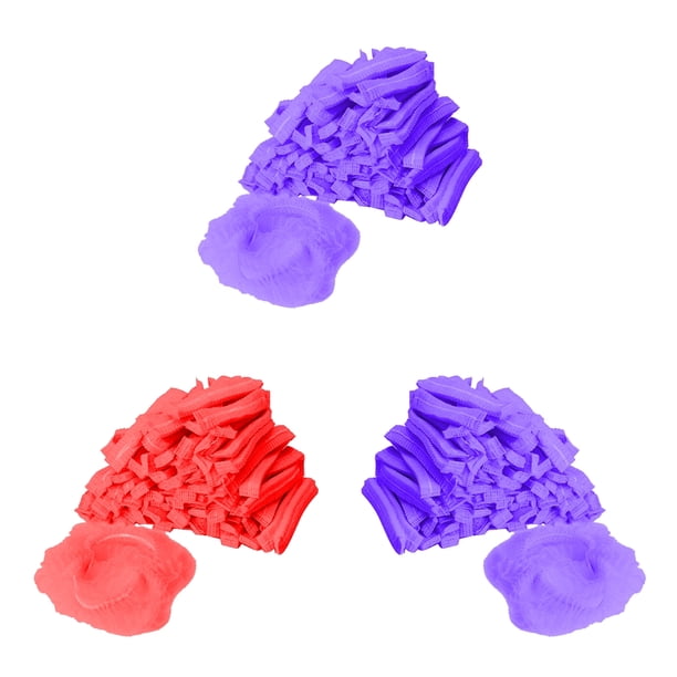 Gorros desechables de 300 piezas con clips de vellón Sunnimix Cap de red de cabello desechable