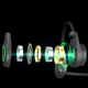 thumbnail image 3 of Audífonos De Conducción Labg Bluetooth 5.2 Negro, 3 of 5