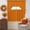 Yellow, Orange, variant on Burnt Orange Swag Valances for Windows, Small Curtains Drapes, Fall Autumn Thanksgiving Farmhouse Solid Color Kitchen Window Curtains Over Sink Window Treatment Valance for Bedroom/Bathroom 56"x36"