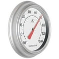 thumbnail image 7 of Infinity Instruments Essential Wall Thermometer - Silver, 12", 7 of 7