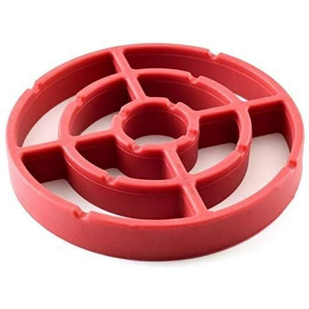 Norpro Round Nonstick Silicone Roast Rack / Trivet Healthy Cooking