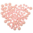 thumbnail image 4 of PAMINGONO Masroom Knitting Needle Stoppers Pink 100Pcs 0.8X0.6X0.6In, 4 of 8