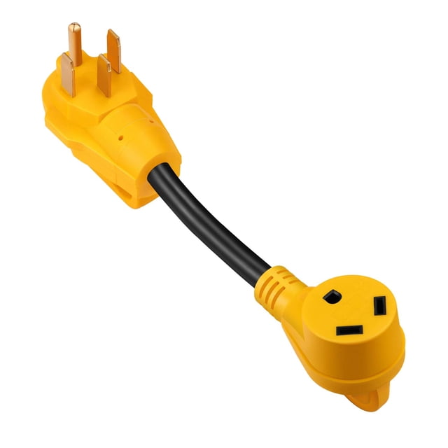Adaptador RV Manshan 50A macho a 30A hembra 125V/3750W