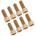thumbnail image 2 of Herrajes de fijación Bling Bling 50 piezas tornillos de casquillo hexagonal de Cobre puro, 2 of 12