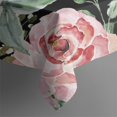 thumbnail image 5 of Pioneer Flower Floral Print Pattern Square Tablecloth,Waterproof Square Table Cover,Wipeable Spillproof Washable Table Cover for Home Kitchen Party Decor 42"X42"(107x107cm), 5 of 6
