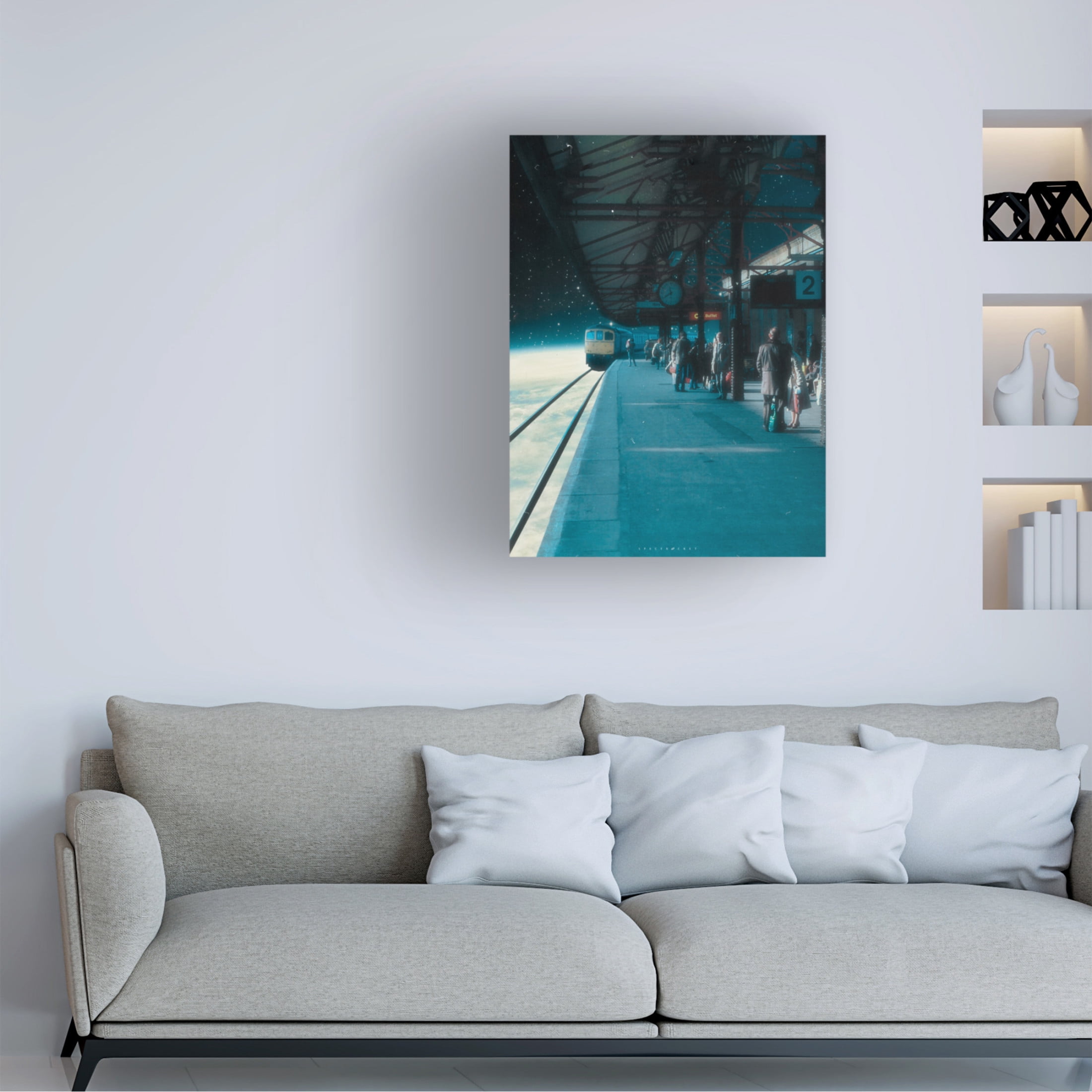 Trademark Fine Art spacerocket art  612 Canvas Wall Art