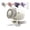 white, variant on Car Clip on Fan Air Conditioner with LED Display, portable stroller fan, rechargeable desk fan, clip on air conditioner for car cooling fan, rechargeable clip on fan for car fans that blow cold air