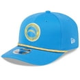 thumbnail image 3 of Men's New Era Blue Los Angeles Chargers 2024 Sideline 9SEVENTY Stretch-Snap Hat, 3 of 5