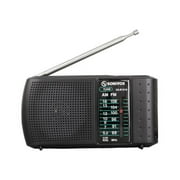 Sonivox Vs-R1516 Black Color Mini Pocket Radio Fm Radio Vintage Nostalgic Radio