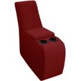 thumbnail image 1 of Recliner Console Jacquard Cover For Sofa With Cup Holders And Storage (Wine Red), 1 of 7