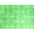 thumbnail image 1 of Ahgly Company Indoor Rectangle Abstract Emerald Green Contemporary Area Rugs, 6' x 9', 1 of 4