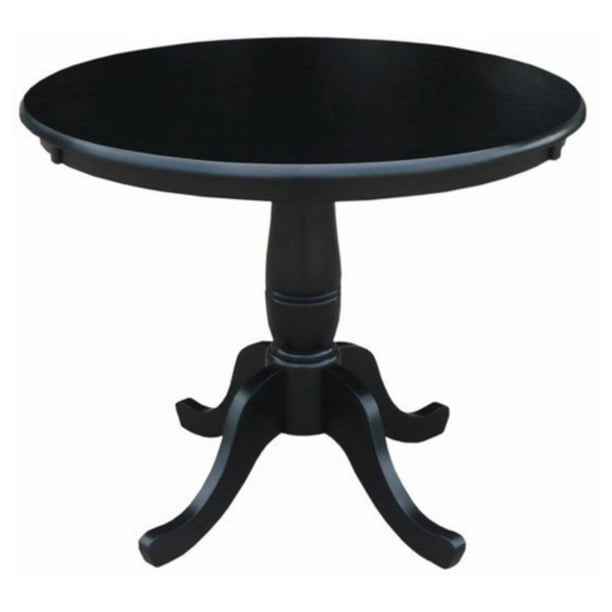 Round Top Pedestal Dining Table, International Concepts Round Dining Table