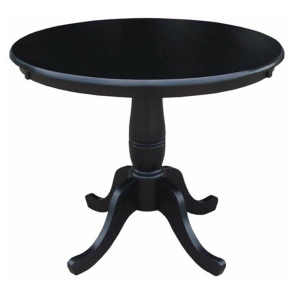 International Concepts Piperton 36 In Round Top Pedestal Dining Table Com Round Top Pedestal Dining Table, International Concepts Round Dining Table