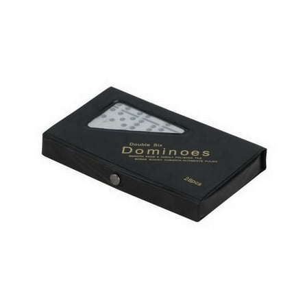 CHH 2311-WHT Double 6 Jumbo White Dominoes