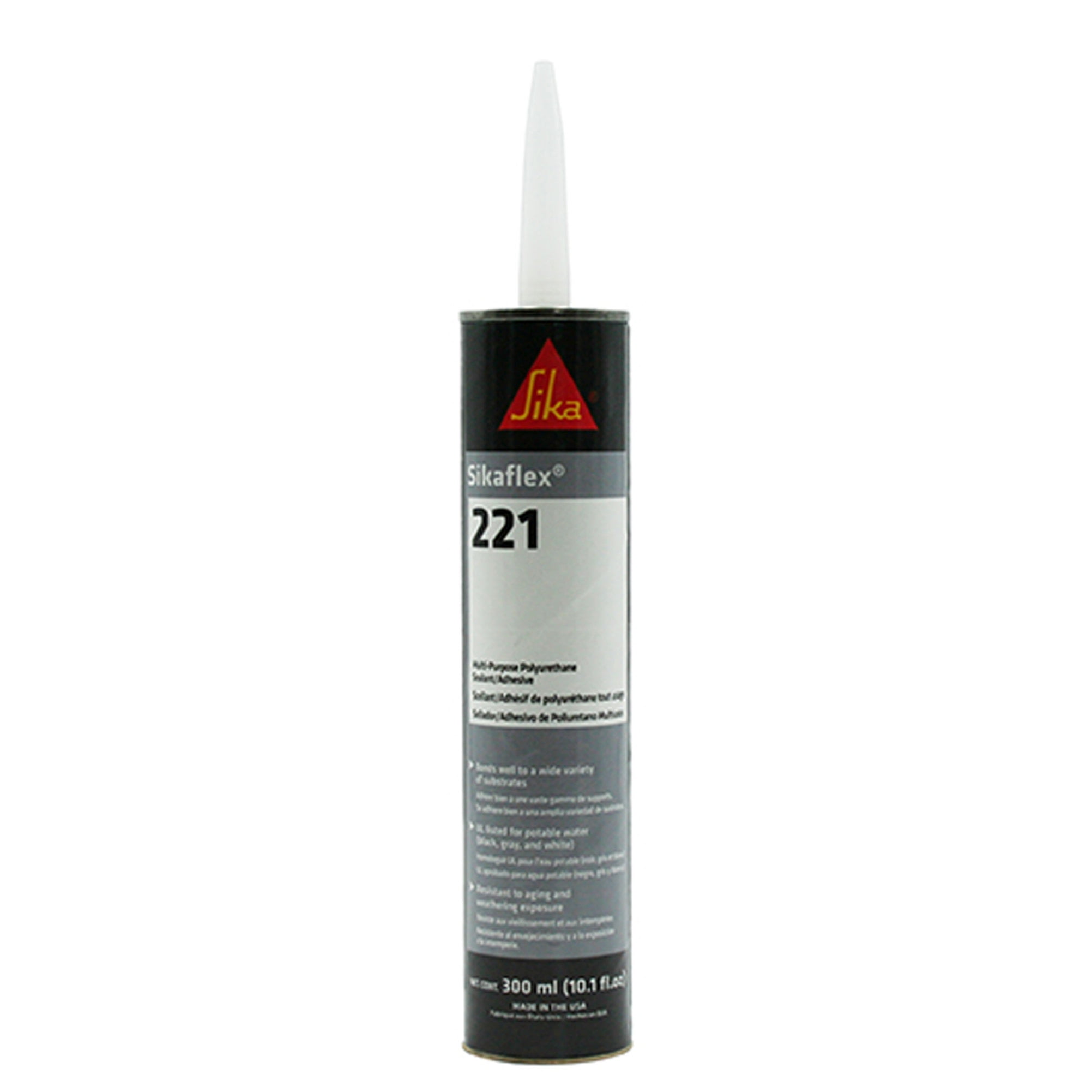 AP Products 017-90892 Sikaflex-221 Sealant - 300 ML, Aluminum Gray