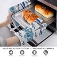 thumbnail image 3 of Dragonfly Print Oven Gloves And Pots Stand Set Oven Gloves And Pot Racks Pot Racks And Oven Gloves Set, 3 of 9