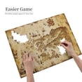thumbnail image 4 of 500 PCS Fantasy World Vintage Map - 500 Piece Whimsical Jigsaw Puzzles,Stunningly Vibrant Colors,Depict A Fantastic Map Featuring Unique And Retro Illustrations,Vintage Style Wooden Puzzle, 4 of 6