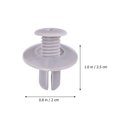thumbnail image 2 of Shisuyan 50Pcs Plastic Rivets for Car Bumper Fixator for Automobiles Auto Bumper, 2 of 9